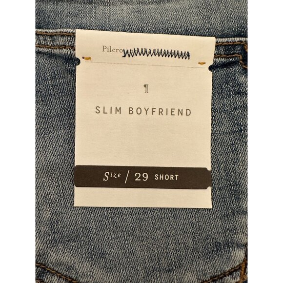 Pilcro & The Letterpress — Women's Slim Boyfriend Denim Shorts — Size 29 - Picture 4 of 11